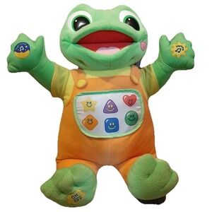 Baby Tad Leap Frog Hug Learn Plush Talks And Sings Interactive WORKS TESTED EUC